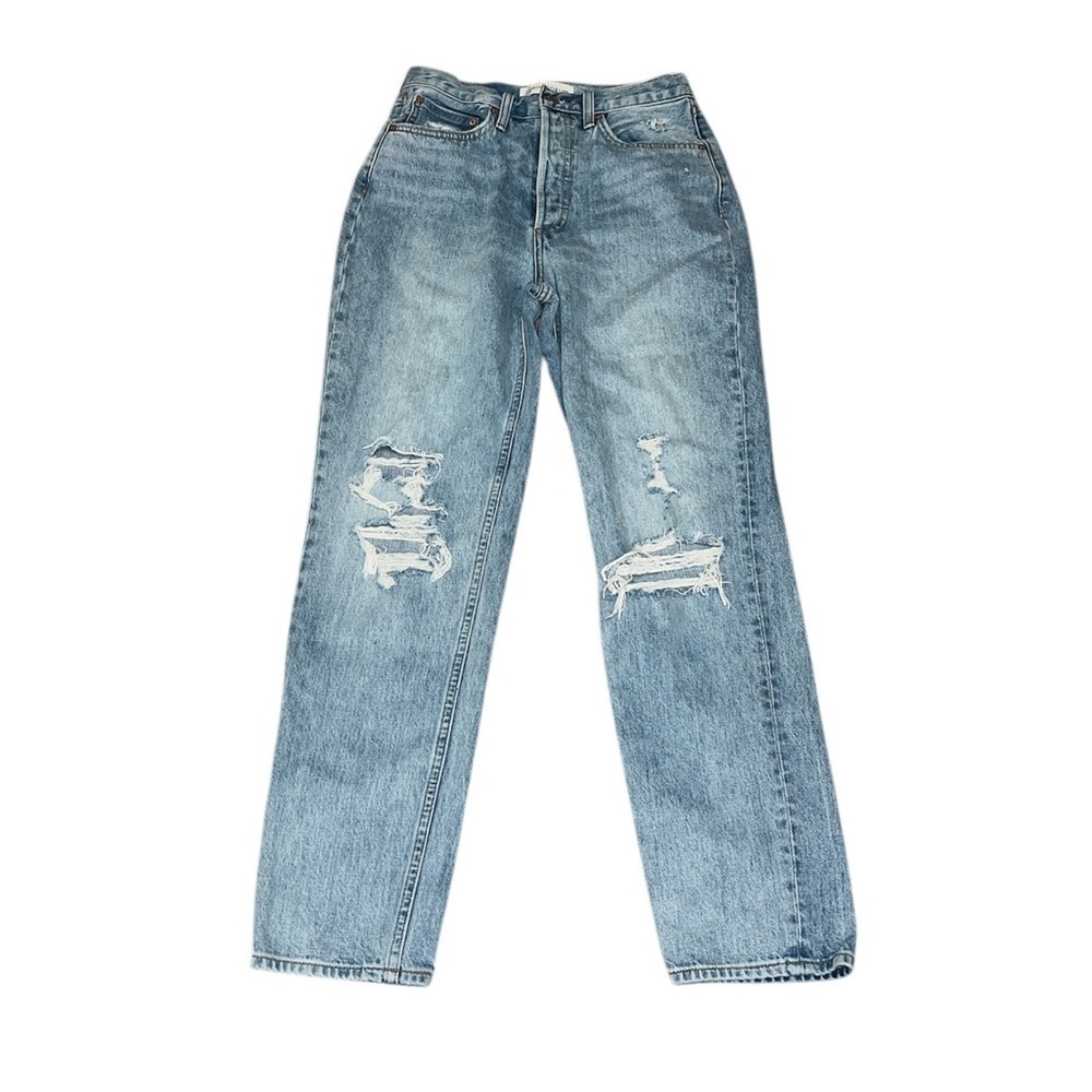 Denim Forum Boyfriend High Rise Loose Jeans Size 26 - Picture 3 of 10